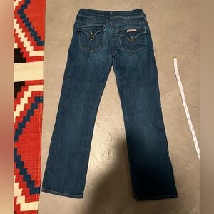 Hudson Jeans Dark Blue Straight Leg Women's Jeans